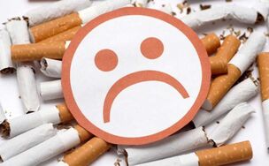 negativen Impakt vun Zigaretten op d'Gesondheet